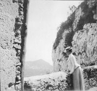 Cecilia (senare af Klercker), Anacapri år 1903