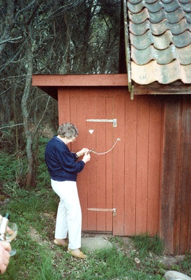 Invigning av Karltorpsdasset år 1990