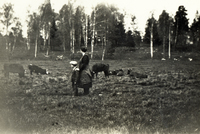 Lisa och Nils-Erik Johansson, slutet 1920-tal