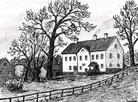 Magniberg, teckning av Knut Wiholm.