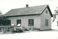 Garagebyggnad på Sundby sjukhusområde, Strängnäs 1986