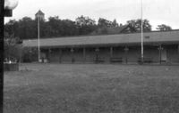 Terapibyggnad på Sundby sjukhusområde i Strängnäs 1986