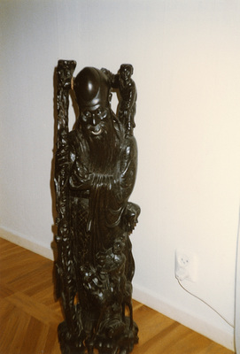 Träskulptur, år 1983