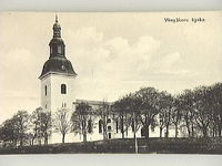 Vykort, Västra Vingåkers kyrka