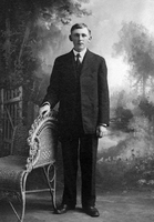 Utvandraren Artur Nykvist 1907, almanacka som skickats hem till släkten