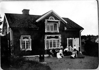 Människor vid Staffanstorp, Oxelösund, tidigt 1900-tal