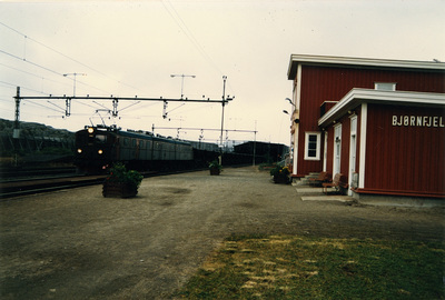 Bjørnfjell station, Norge, 1985