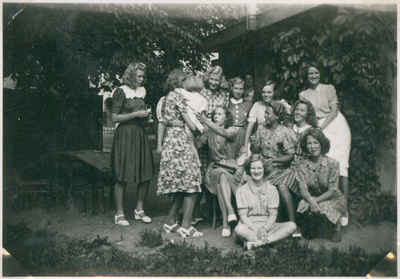 Kontorspersonal vid NK:s verkstäder, 1930-tal