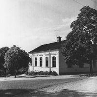 Kyrkskolan i Husby-Rekarne år 1964