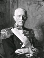 Gustaf V, målning av Bernhard Österman