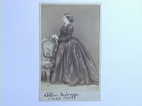 Fröken Lotten Mörner (1827-1879), ca 1860-tal