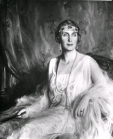 Drottning Victoria af Spanien, målning av Bernhard Österman