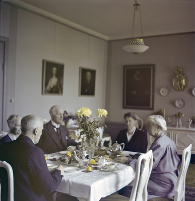 Middag hos Böklin år 1951