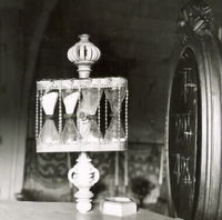 Timglas i Tunabergs kyrka år 1944