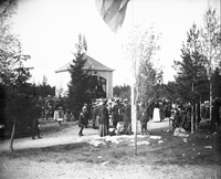 Folkets park i Oxelösund ca 1914