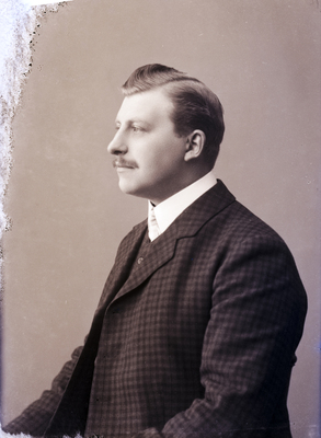 Porträtt, Pastor Lidkvist, Berga