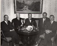 Avgående drätselkammarledamöter den 17 december 1955
