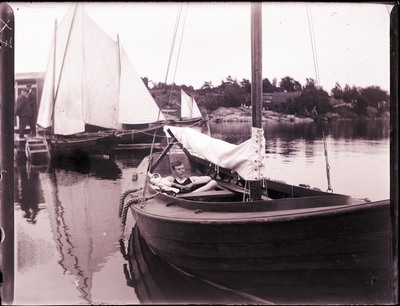 Ön Hävringe utanför Oxelösund, tidigt 1900-tal