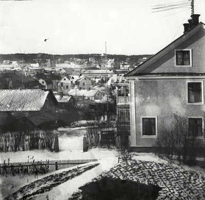 Utsikt från Kyrkberget 5 i strängnäs