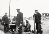 Sveriges första lotsbåt byggd 1905