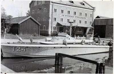 Torpedbåt T24 i Nyköping ca 1949-1952