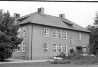 Mentalsjukhusbyggnad på Sundby sjukhus, Strängnäs 1986