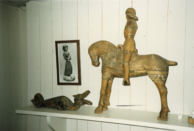Träskulpturer i Övertorneå kyrka, 1987
