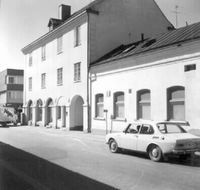 Bageriet på Östra Kyrkogatan, Nyköping, 1973