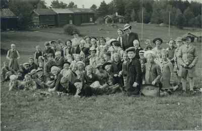 Gulli på skolutflykt, 1941
