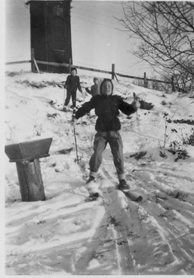Vinter på Hagbyberga, 1950-tal