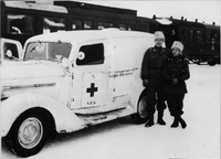 Röda Korsets frivilligambulans 1942