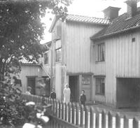 Bonnedals gård, Brunnsgatan 10 i Nyköping, foto år 1919