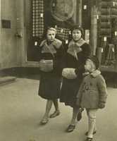 Promenad i Riga år 1938