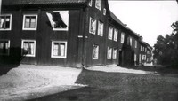 Hörnet Hospitalsgatan - Repslagaregatan i Nyköping omkring 1915
