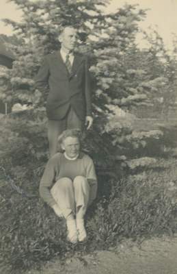 Eivor Gemzell och Ture Eklöf, 1940-tal