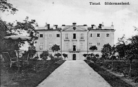 Vykort, Tistad (Tista) slott vid Nyköping, tidigt 1900-tal
