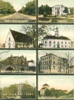 Nyköpingsmotiv i turistreklam, tidigt 1900-tal