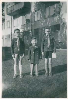 Scouter i Johanneberg 1951