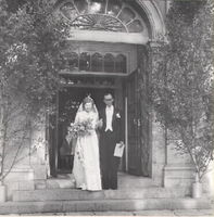 Erik och Barbro Nordströms bröllop den 7 juni 1947