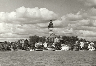 Strängnäs, fotografi från Sundby brygga