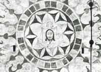 Veronicabilden, takmålning, Tuna kyrka