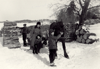 Familjen Lybeck år 1942