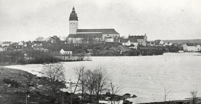 Bilden av Strängnäs från Fridhem är troligen tagen något år senare