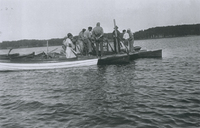 Notfiske på Sjösafjärden, tidigt 1930-tal