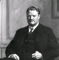 Direktör W. Arthur Lindén, målning av Bernhard Österman