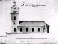 Ritning, Bettna kyrka 1780