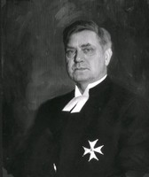 Pastor Primarius Nils Widner, målning av Bernhard Österman.