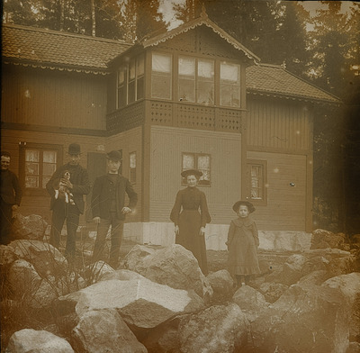 Fridhem i Åkers socken, Strängnäs, tidigt 1900-talet