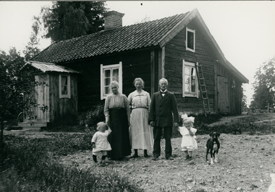 Gruppfoto vid Gredby hage (Lerböle).