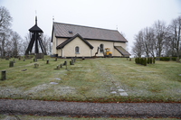 Råby-Rönö kyrka, schaktning vid koret